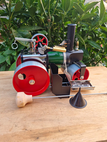 Mamod steam roller used - steam,