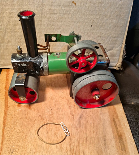 Mamod steam roller been used - steam,
