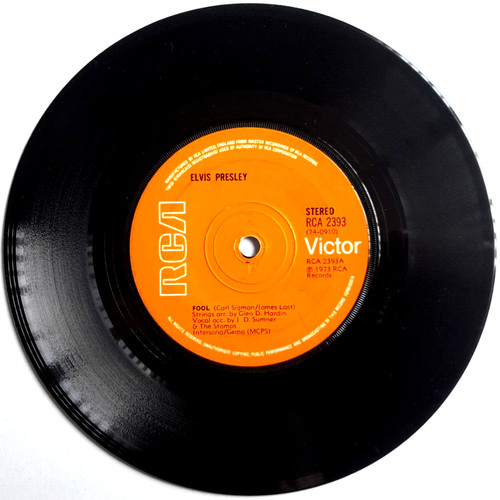 Elvis presley fool - presley, /