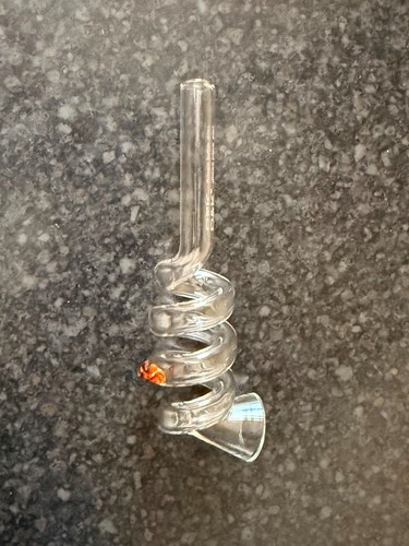 Clear glass loop twist - 3,